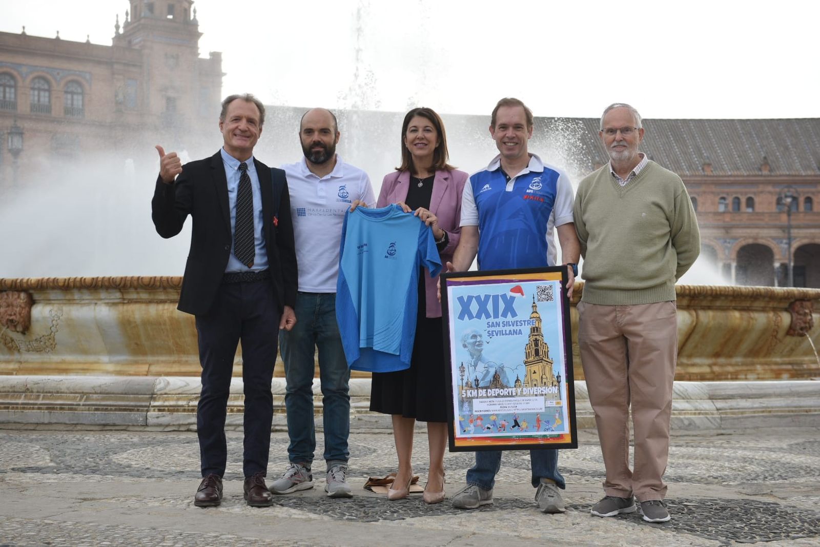 La presentación de la XXIX San Silvestre Sevillana.