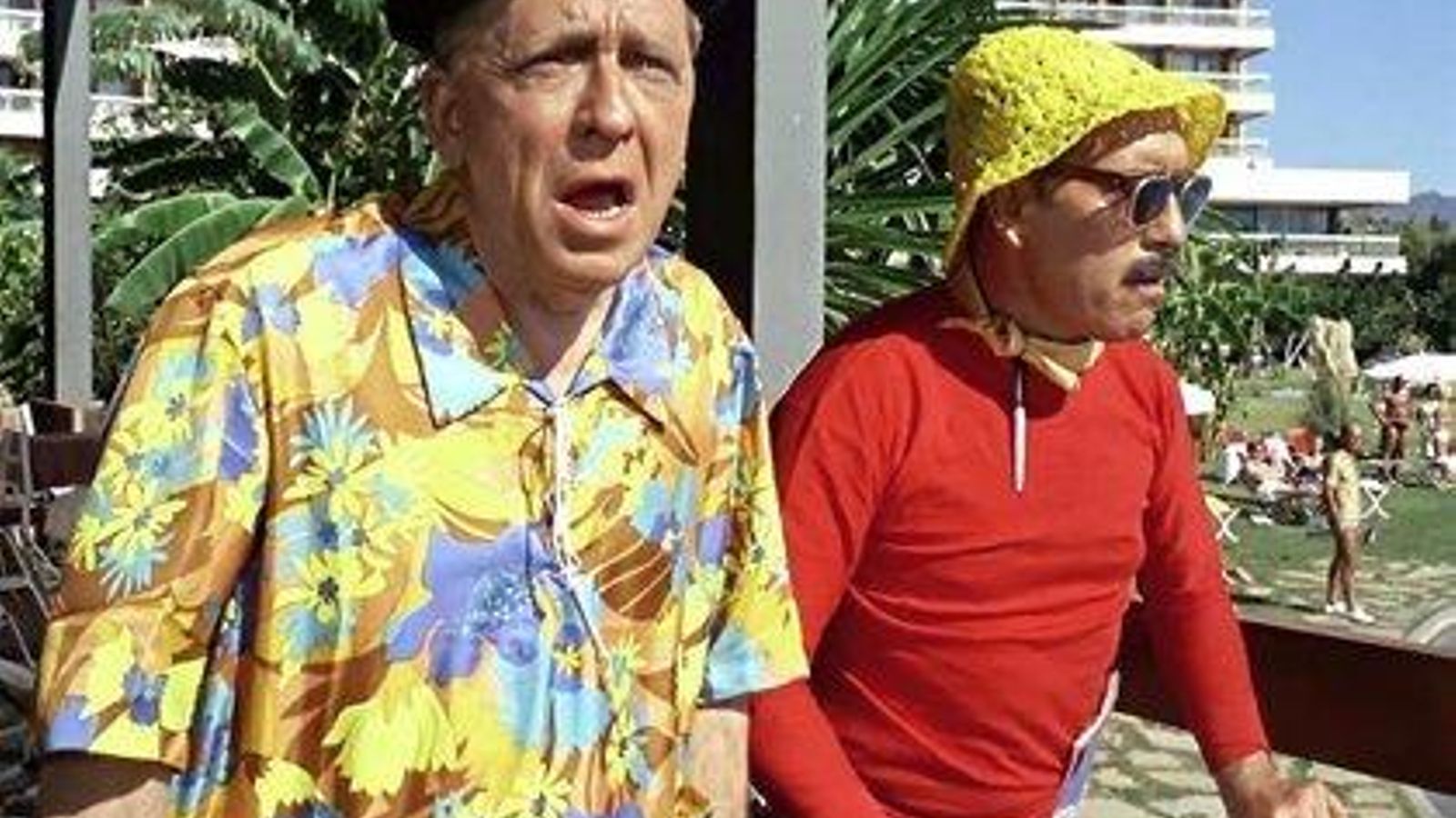 Paco Martínez Soria y José Luis López Vázquez en 'El turismo es un gran invento'