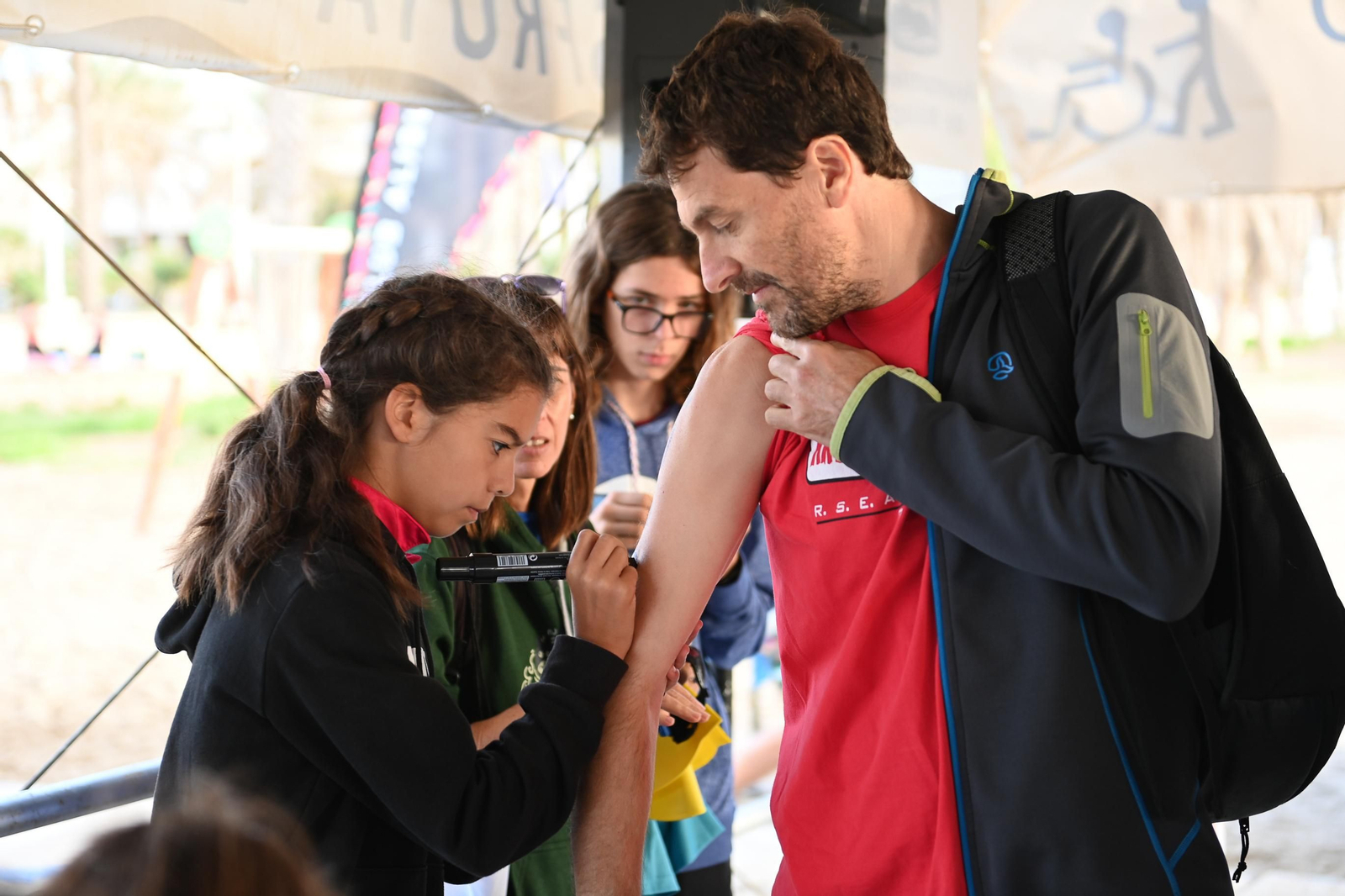 Las fotos de la IV Travesía Solidaria Aliquindoi