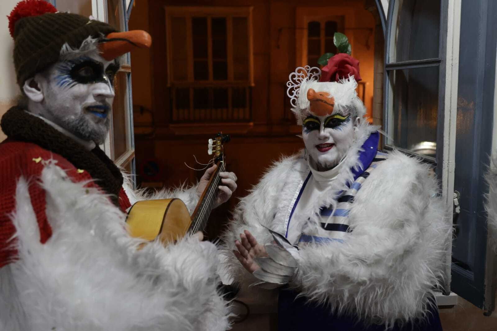 Coro Las del puerto en camerinos