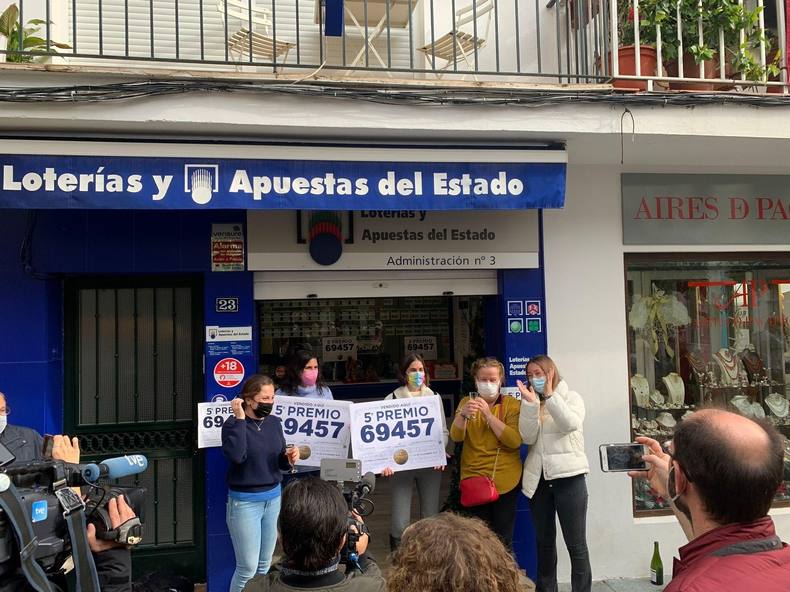 La administración de loterías de San Pedro que ha repartido más de 10 millones de euros.