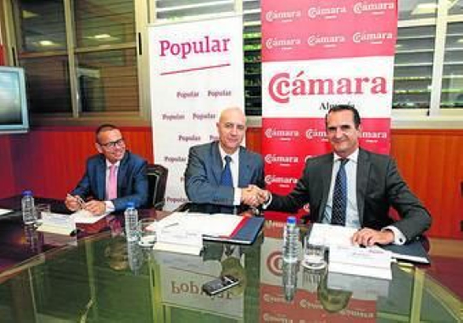 Juan Jesús Ferrete, Diego Martínez Cano y Jaime Lobo.