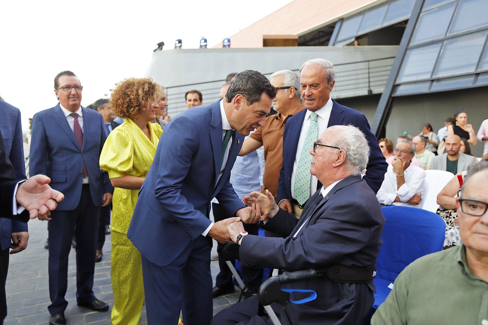 Imágenes de la constitución de la Diputación de Huelva