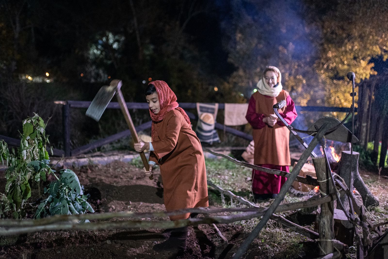 Imágenes: Una visita al Belén viviente de Puerto Moral