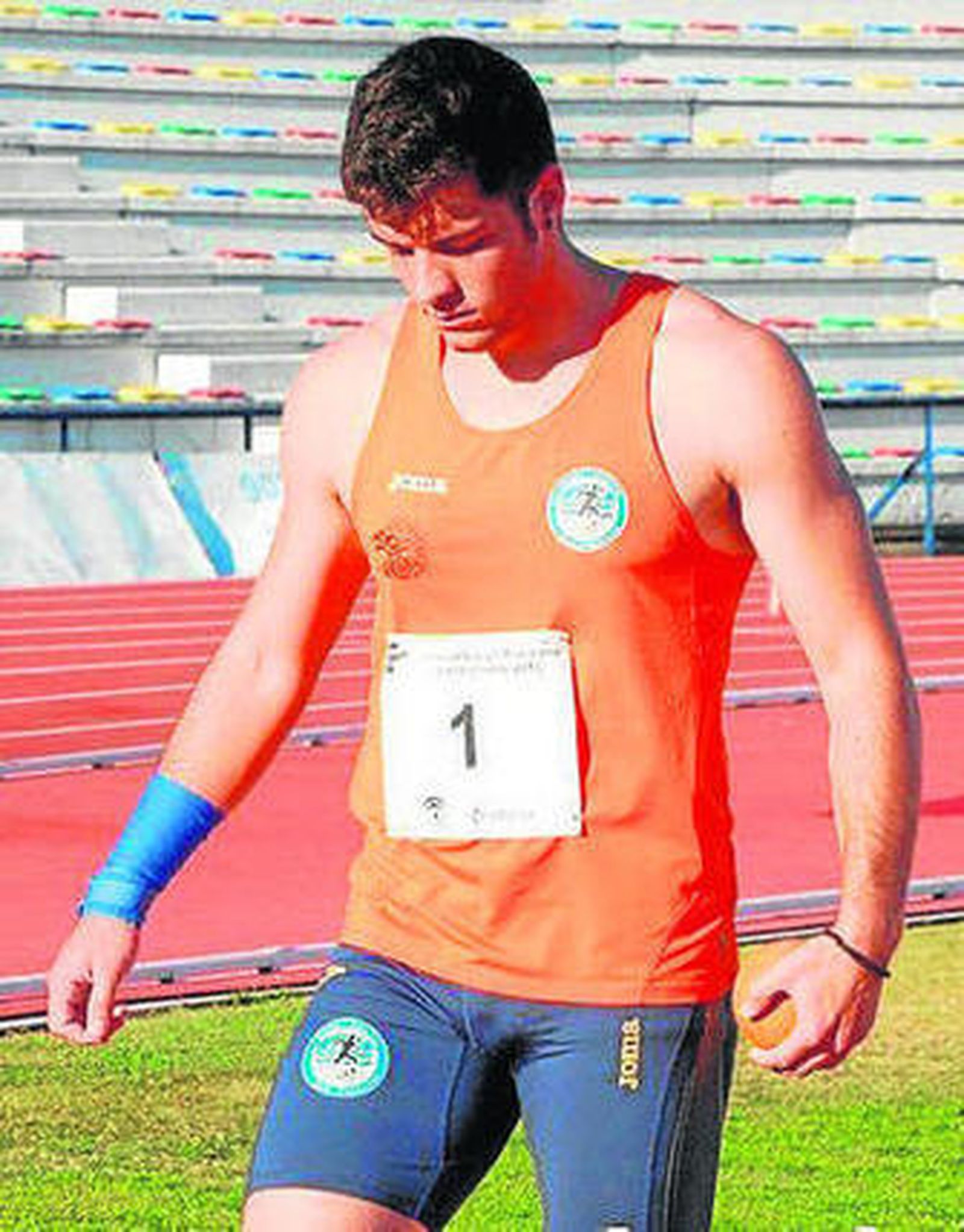 Antonio Santana volvió a destacar en el campeonato de Andalucía.