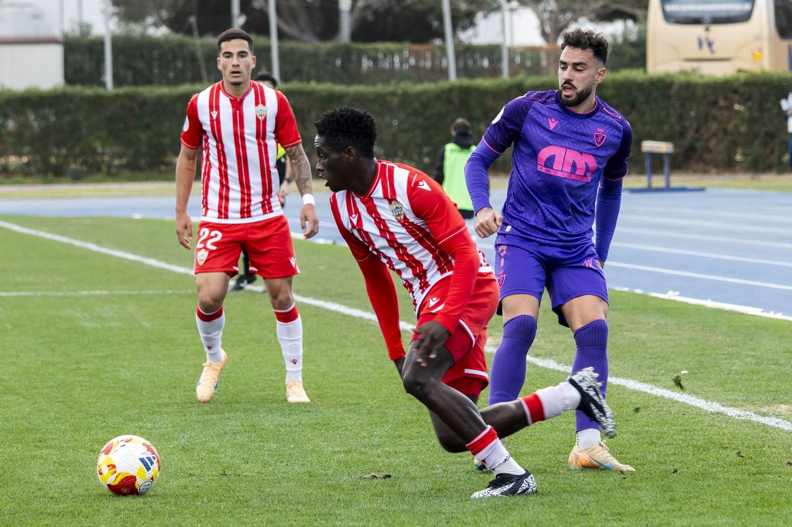El Almería B recibe al Real Jaén en el Anexo del Estadio de los Juegos Mediterráneos