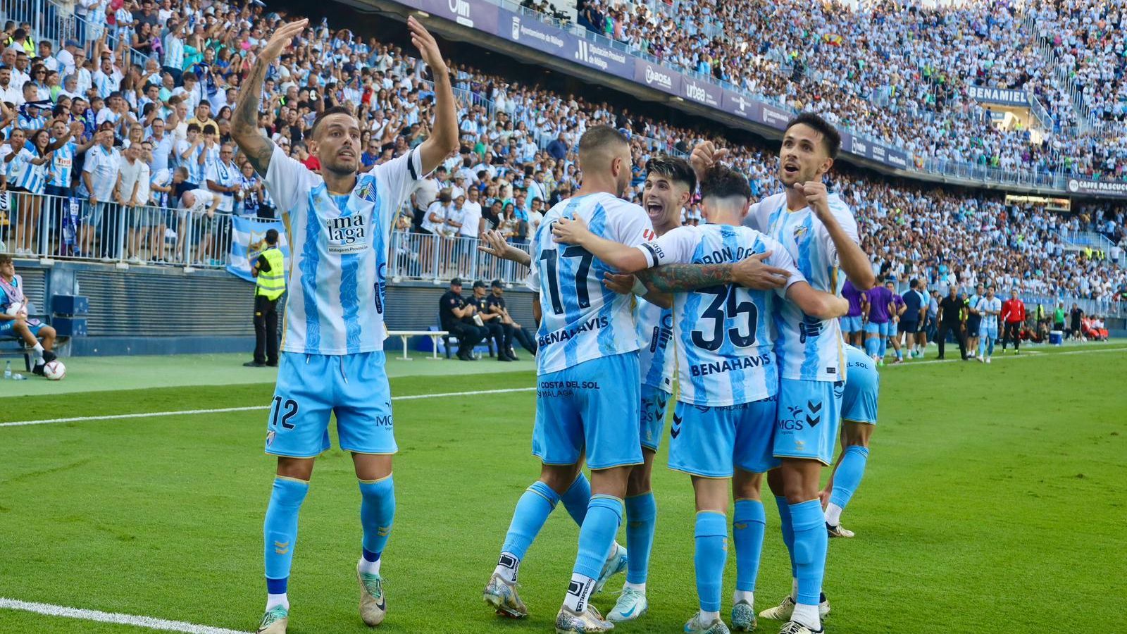 Las fotos del Málaga CF - SD Huesca