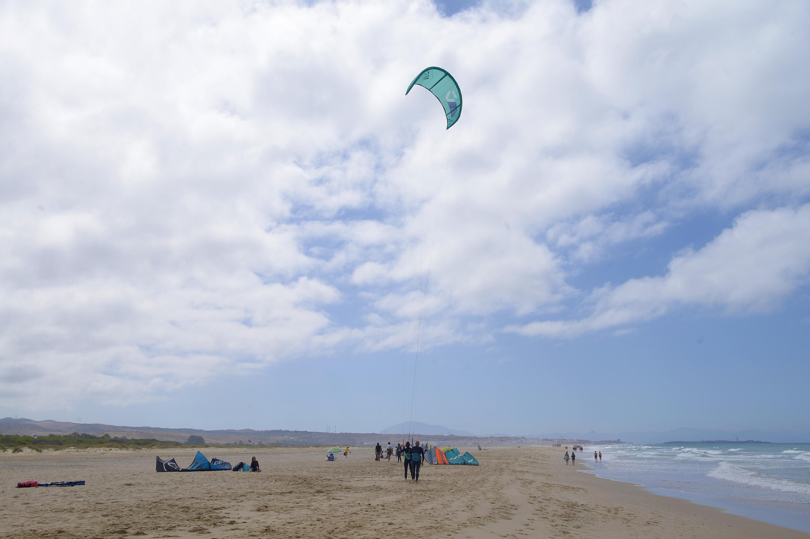 Fotos de las playas de Tarifa en el fin e semana