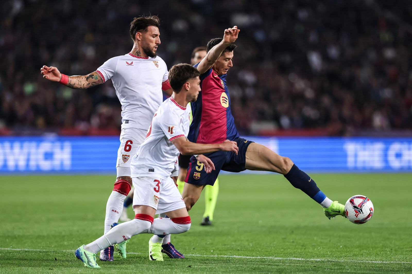 Las fotos del Barcelona - Sevilla