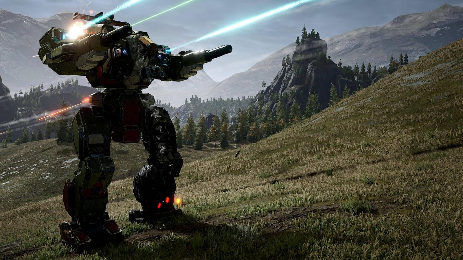 MechWarrior 5: Mercenaries también se beneficia de esta tecnología de Nvidia.