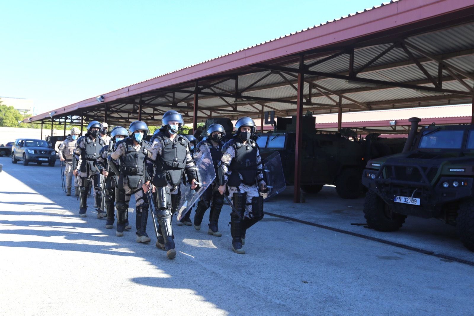 Ejercicio de Adiestramiento 2021 de Unidades Caninas en el TEAR.