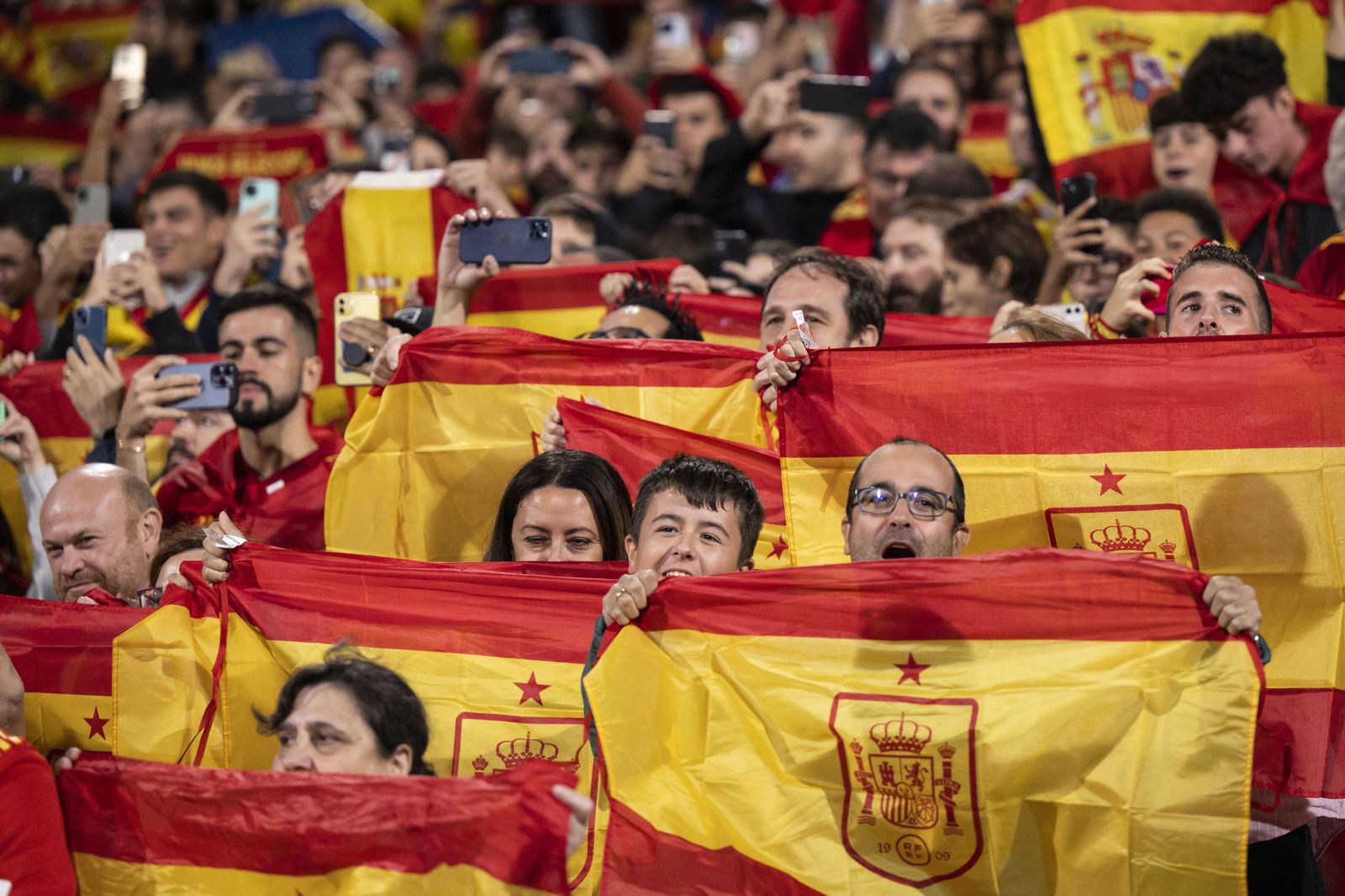 Las imágenes del España-Suiza