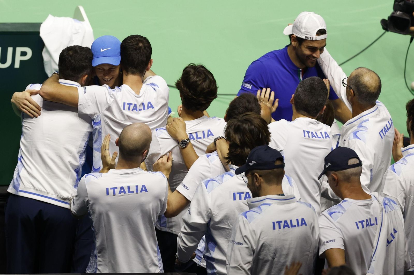 El doble Italia-Argentina, en fotos