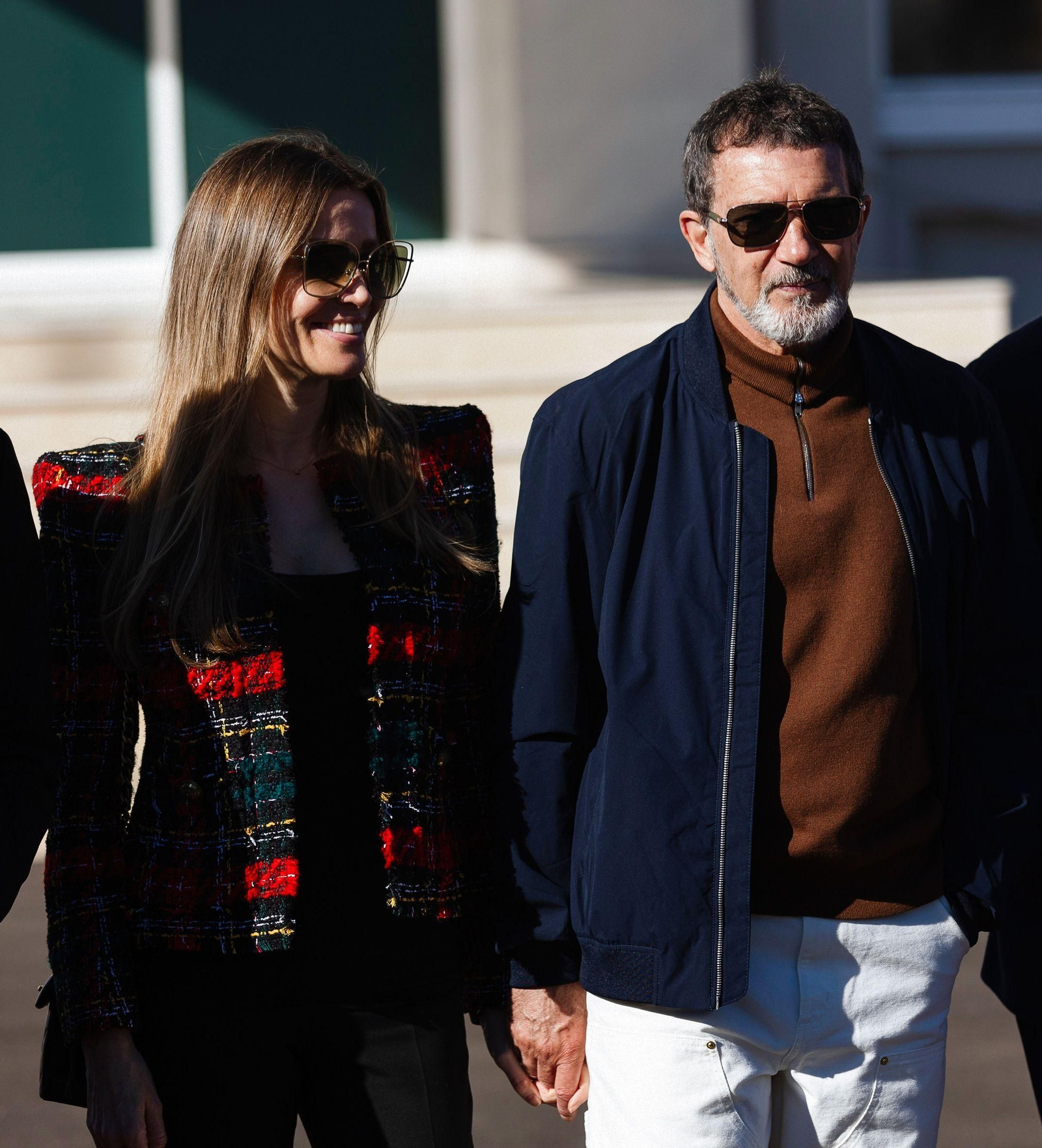 El actor Antonio Banderas y su pareja Nicole Kimpel. El actor Antonio Banderas y su pareja Nicole Kimpel.