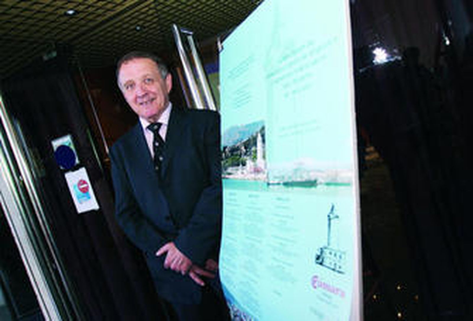 Richard Faint, director de Charter Wise Ltd, ayer en Málaga.