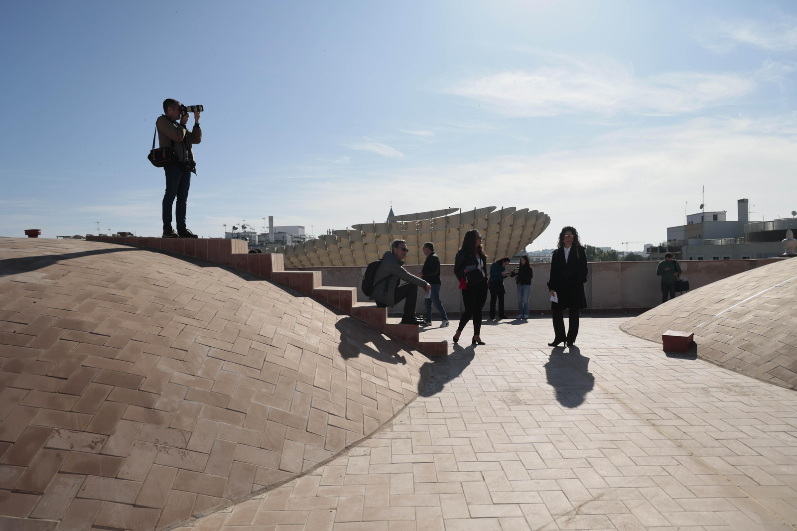 Inauguración de las cubiertas de la iglesia de la Anunciación