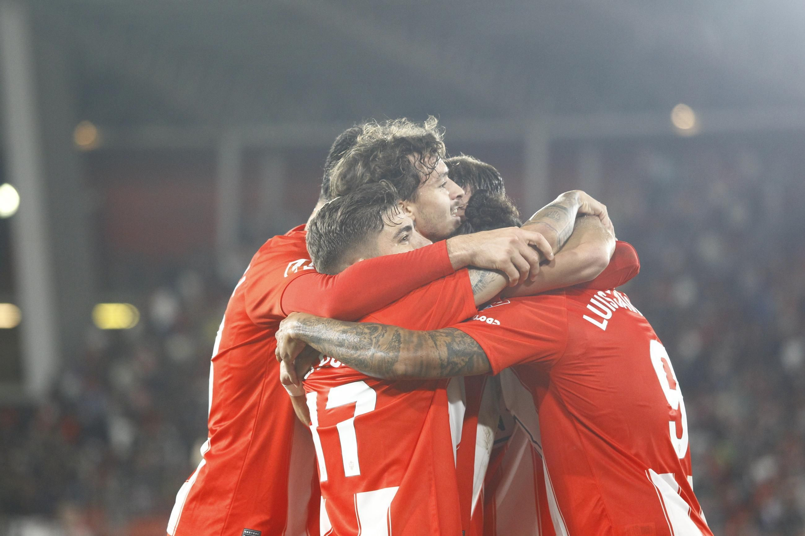 Las mejores imágenes del partido de fútbol U.D. Almería-Córdoba C.F.