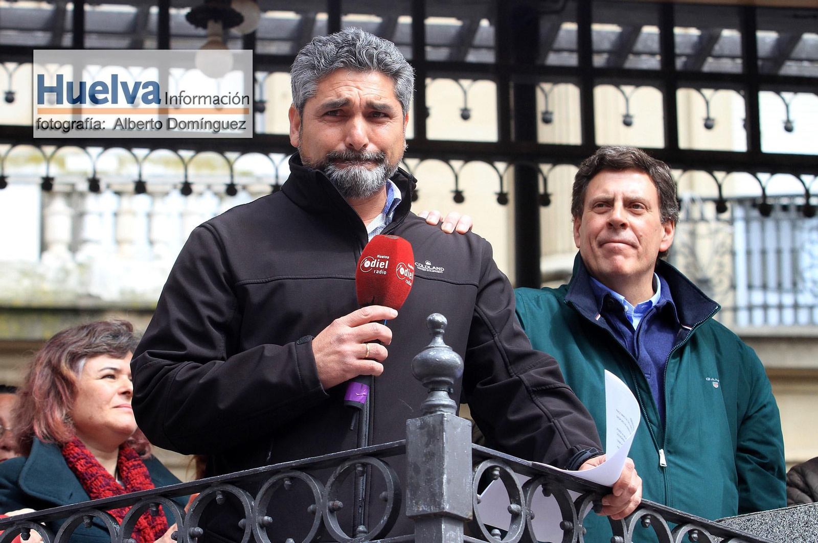 Imágenes de la manifestación contra la derogación de la prisión permanente revisable celebrada en Huelva