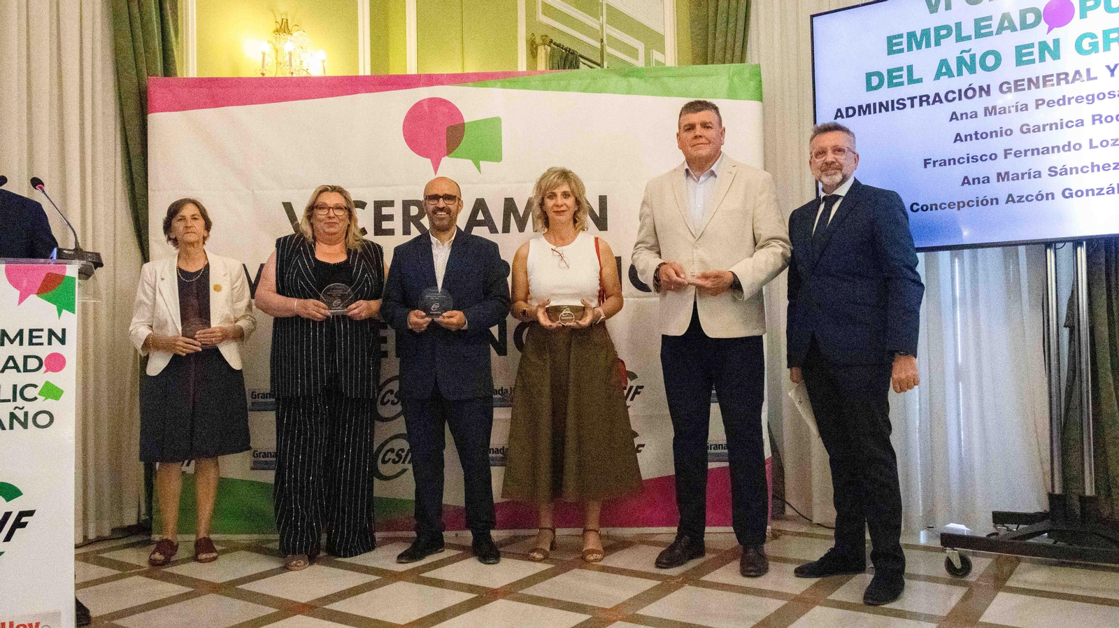 Las mejores imágenes del VI Certamen del Empleado Público del Año