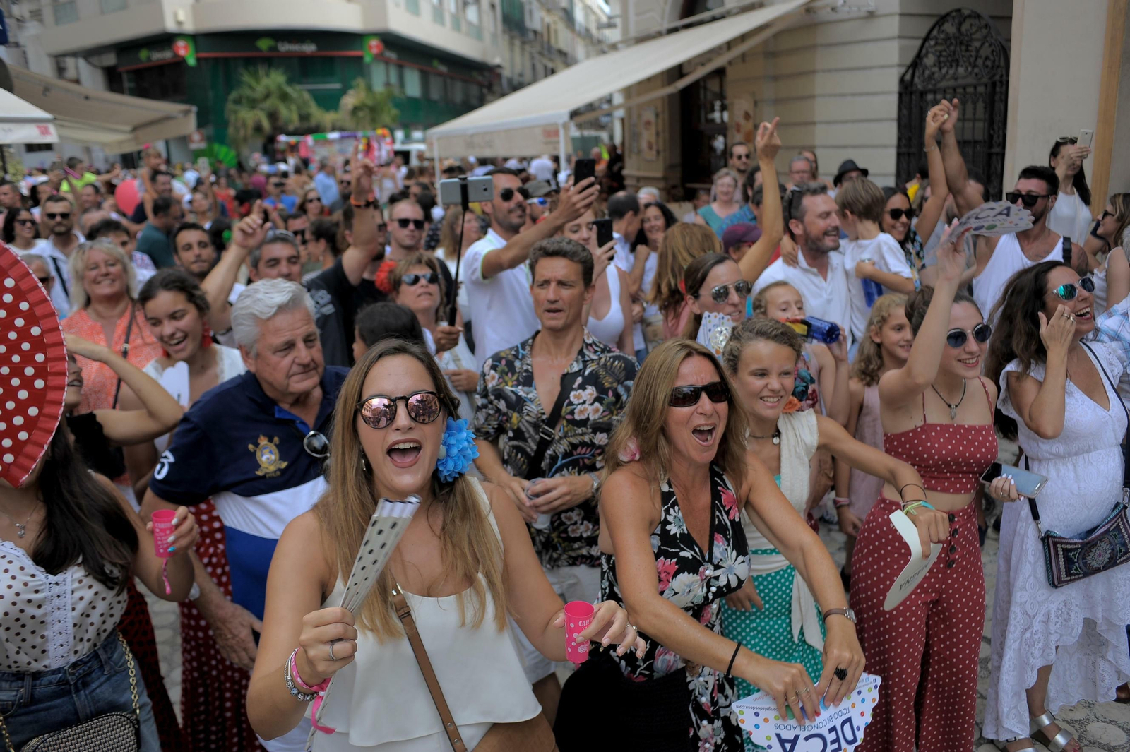 La Feria del Centro en Málaga, este miércoles en fotos