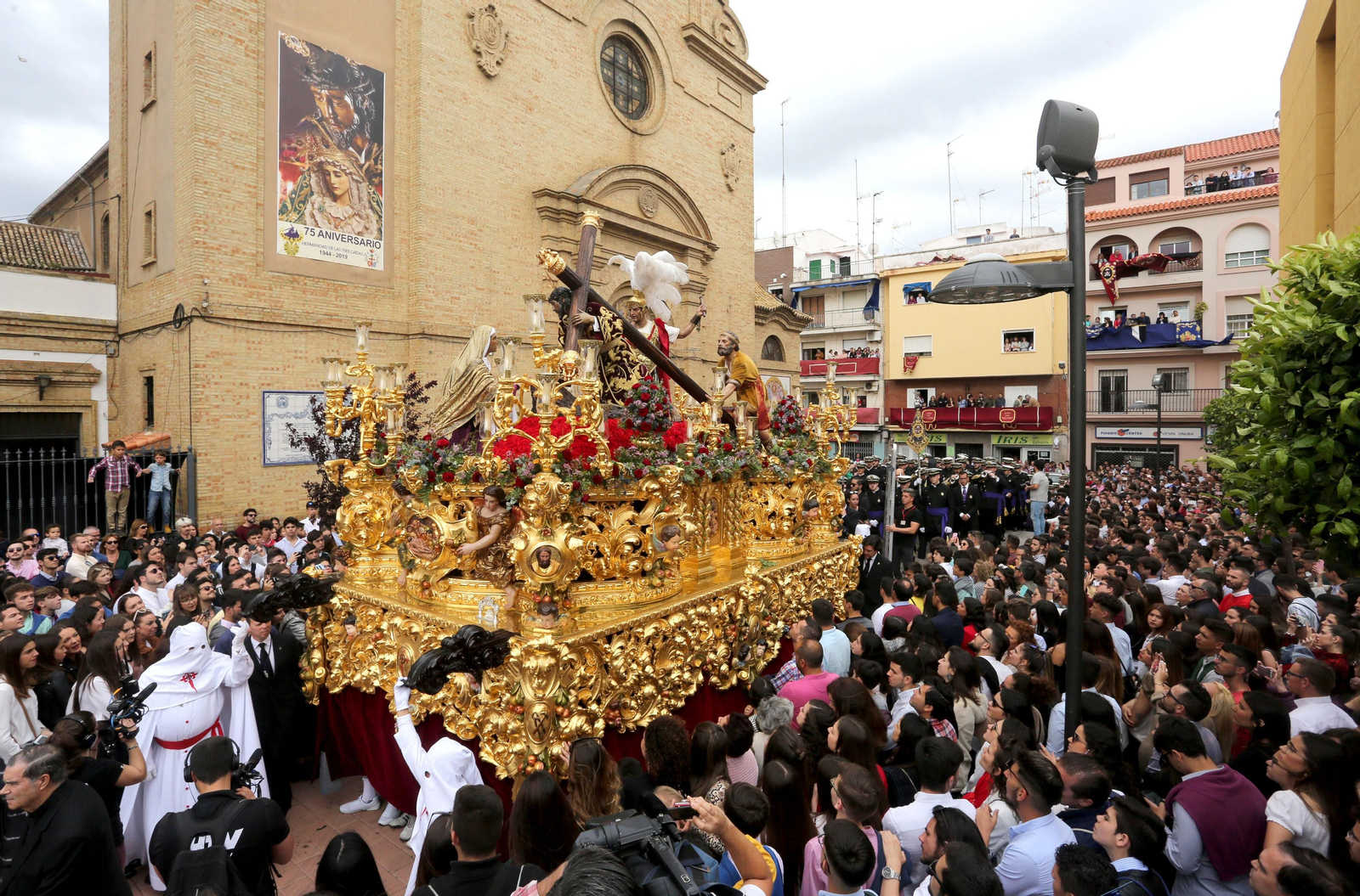 Imágenes de las Tres Caídas en el Lunes Santo 2019