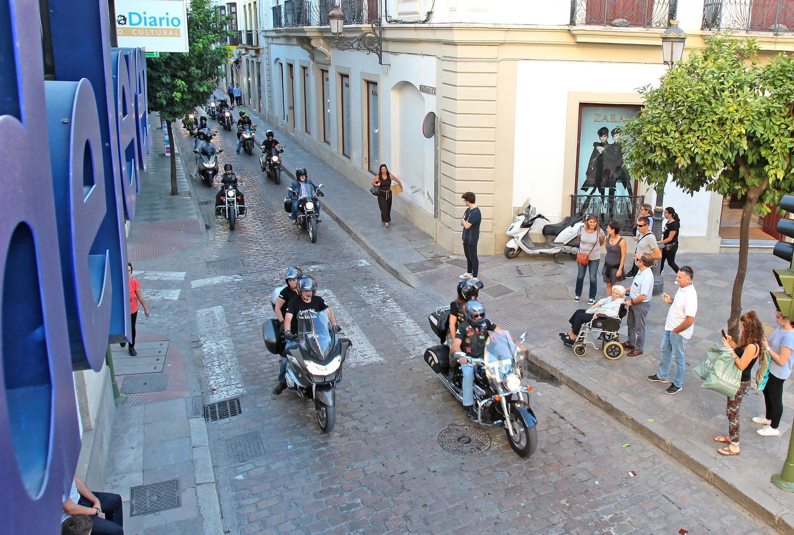 Concentración motera con ocasión de Motorsur