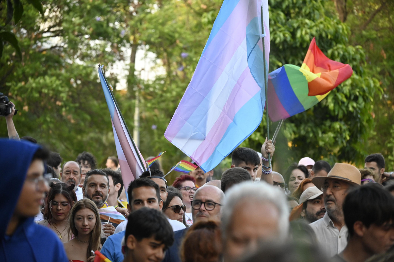 Las mejores imágenes de la manifestacióndel del Orgullo LGTBI en Huelva