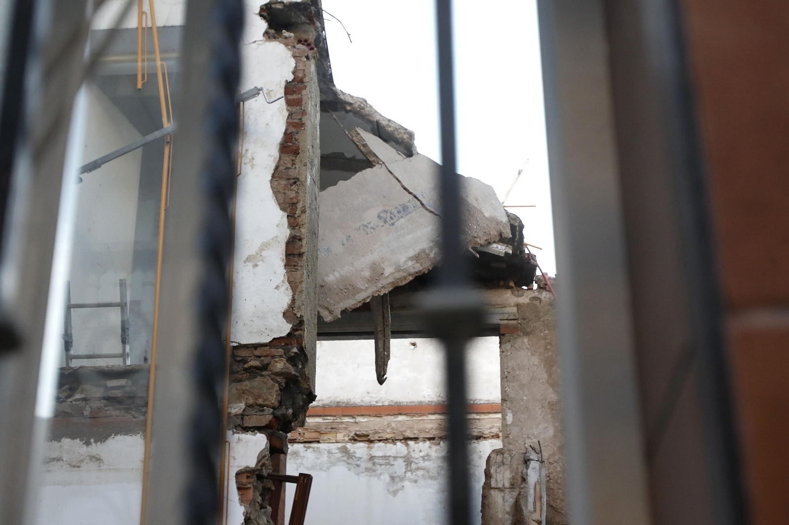 El derrumbe de la casa de la calle San Acisclo en Córdoba, en imágenes