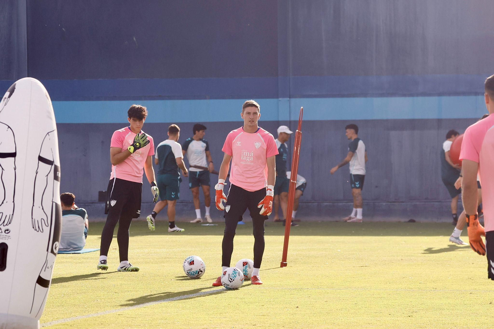 Las fotos de Ángel Recio, a tope con el Málaga CF y apunta a Las Palmas