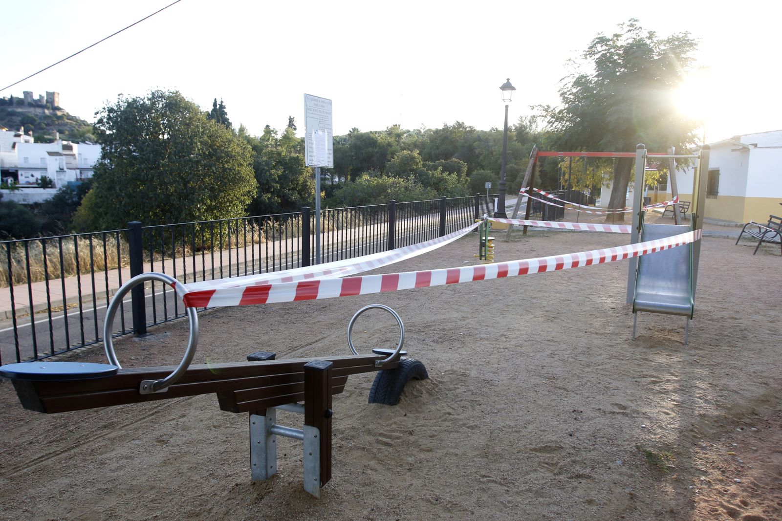Las fotografías del primer día de confinamiento en Almodóvar del Río