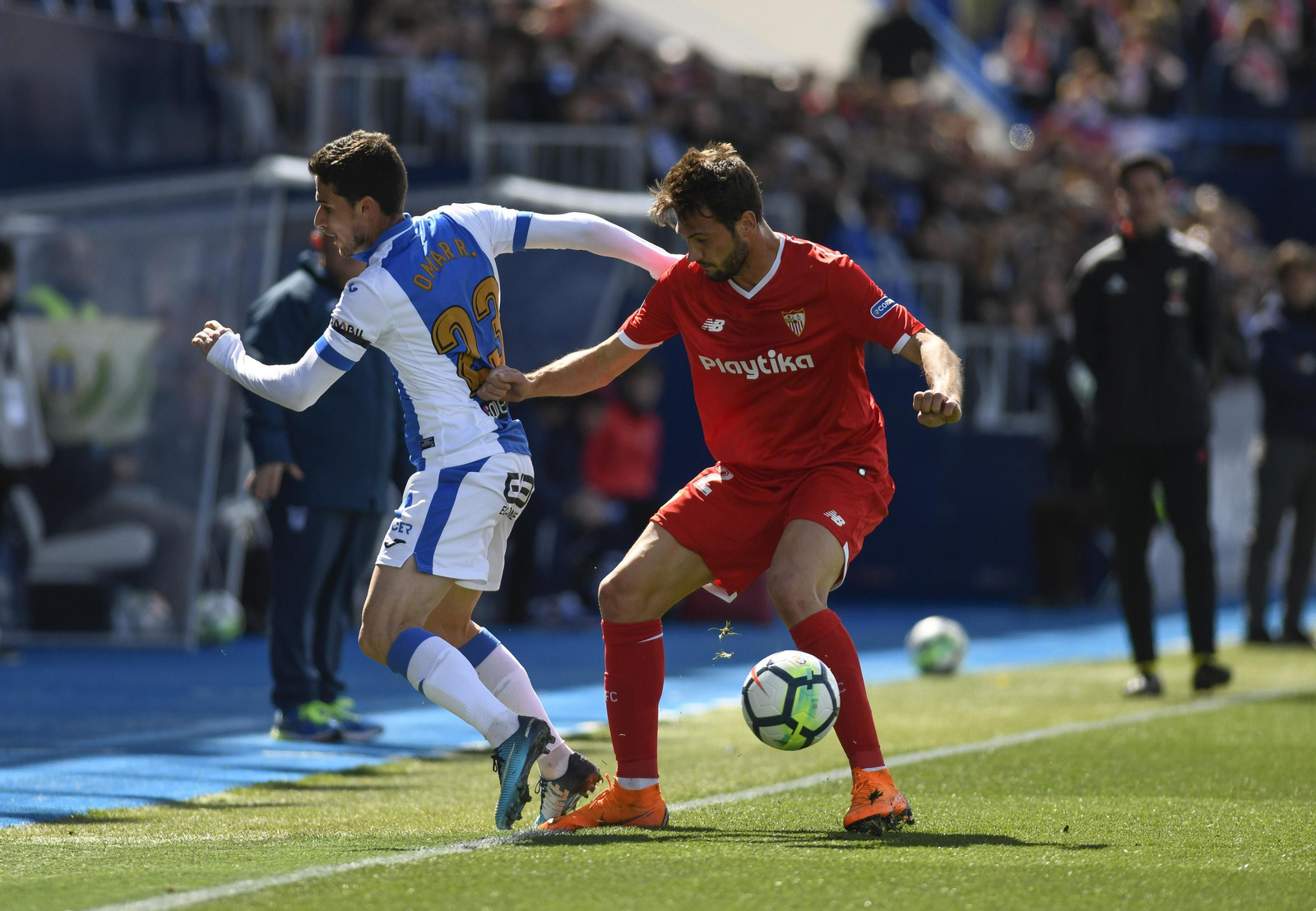 Las imágenes del Leganés-Sevilla