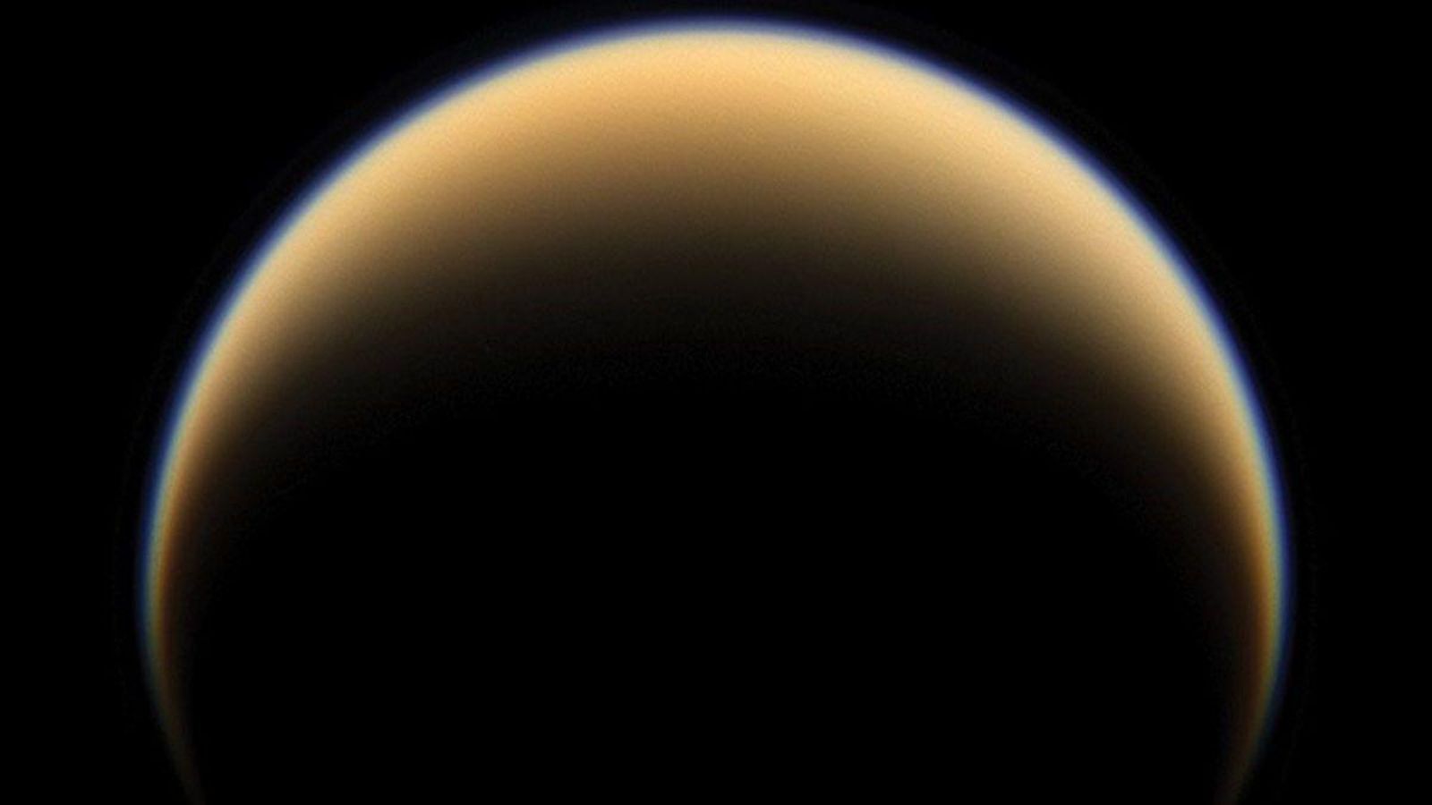 Titán, la luna de Saturno.