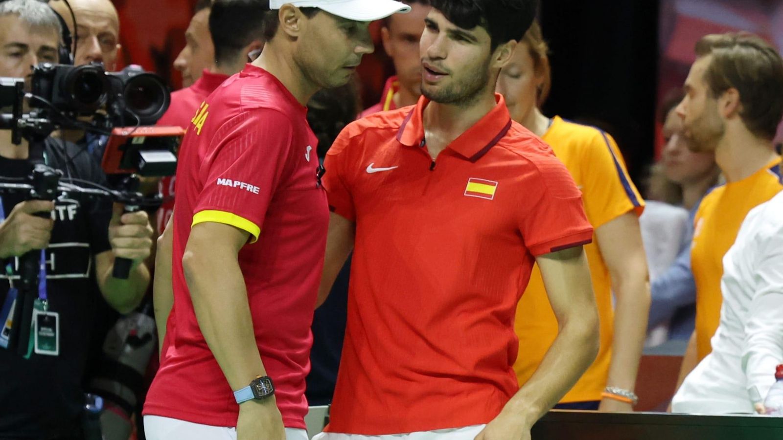 El homenaje a Rafa Nadal, en fotos