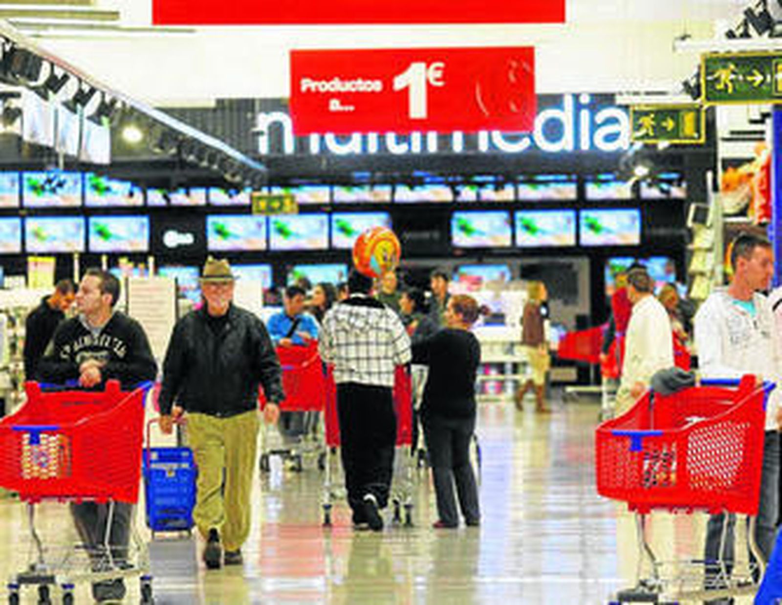 Establecimiento de la cadena de hipermercados Carrefour en Córdoba.
