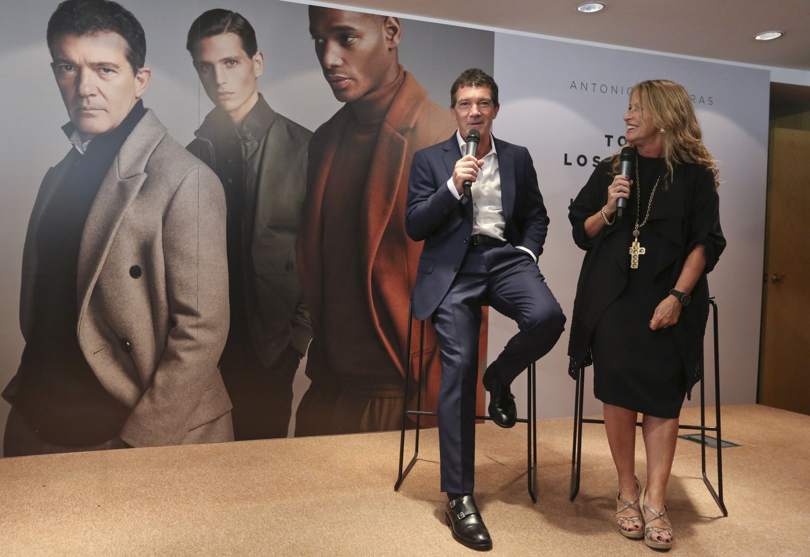 Las fotos de Antonio Banderas en la nueva campaña de moda de El Corte Inglés