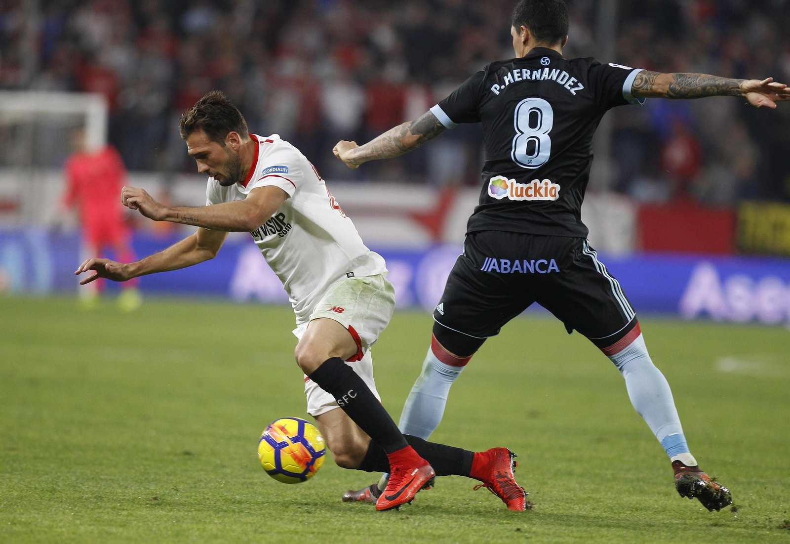 Las imágenes del Sevilla-Celta