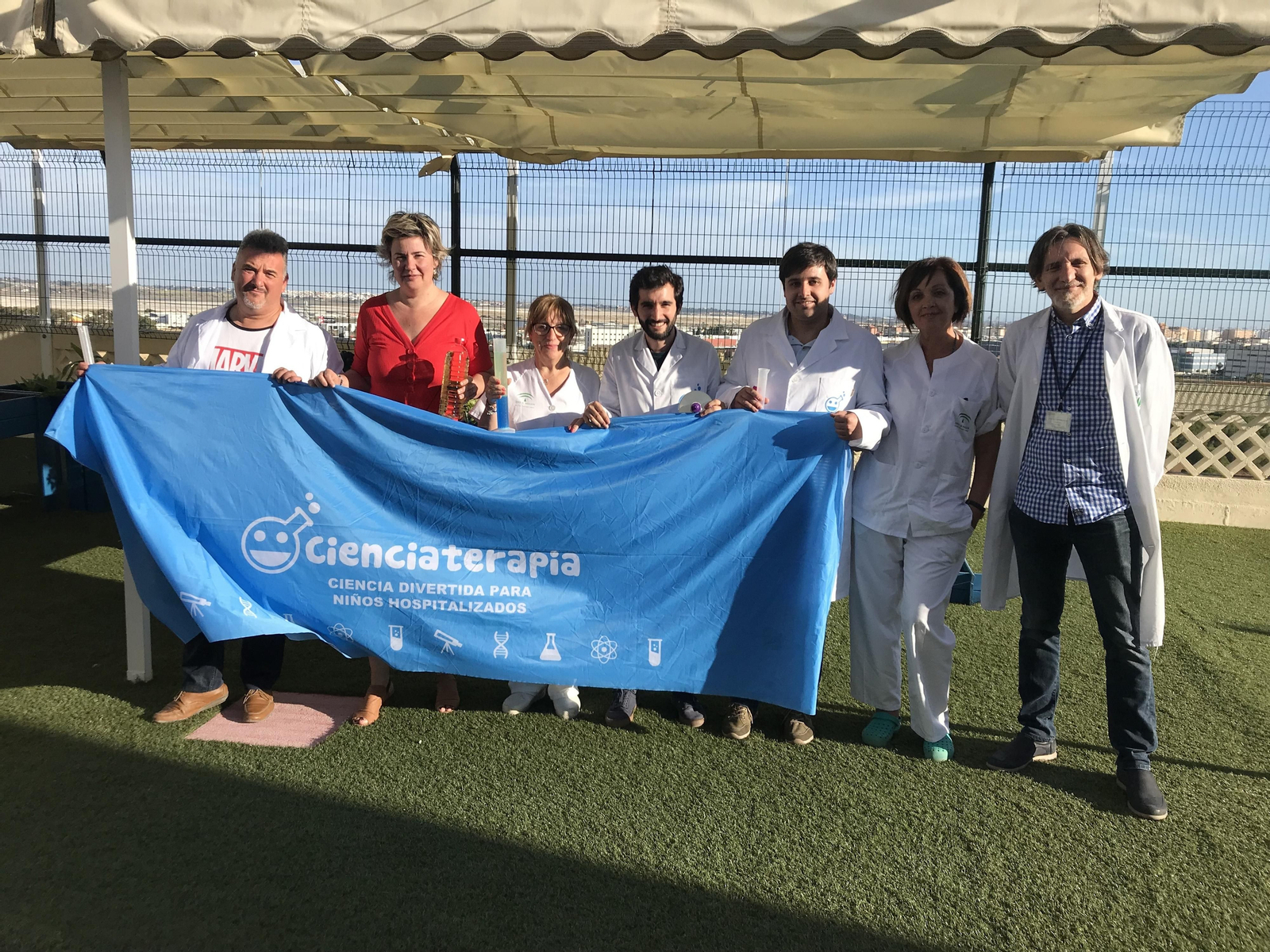 Los miembros de Cienciaterapia.