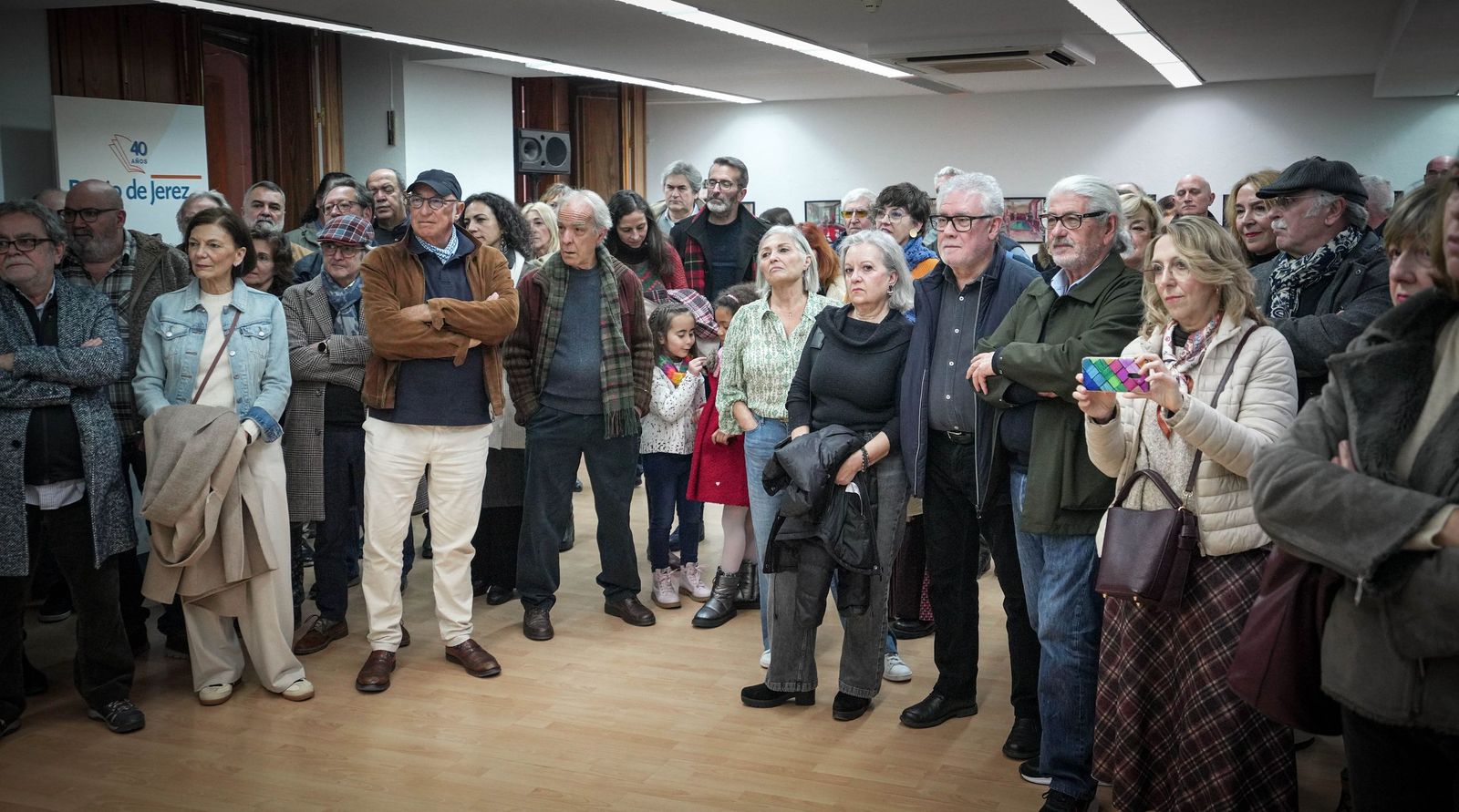 Imágenes de la inauguración de la exposición de Manuel del Valle en la sala ArteaDiario