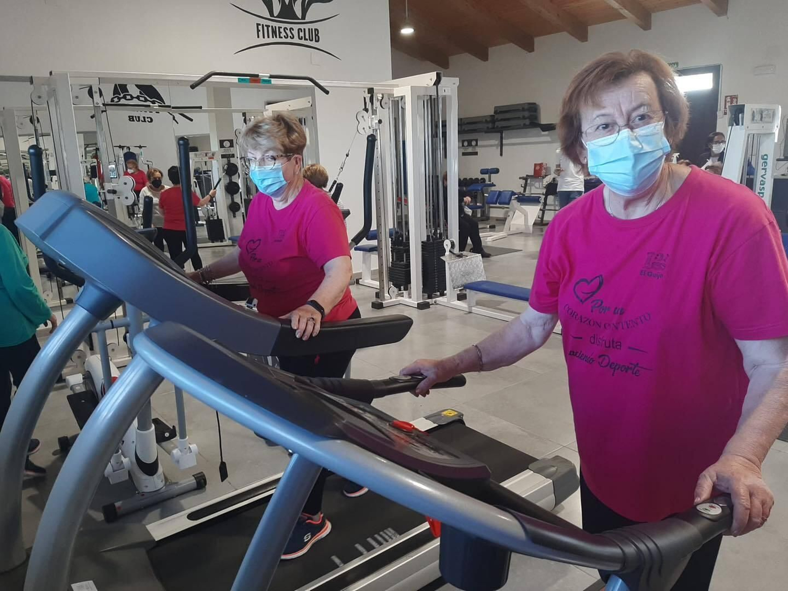 Estreno del gimnasio municipal de El Guijo.