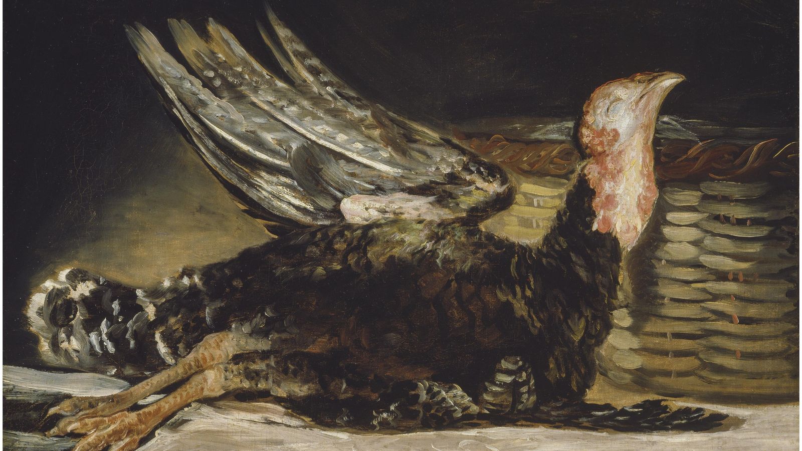 'Pavo muerto' (1808-1812) de Goya