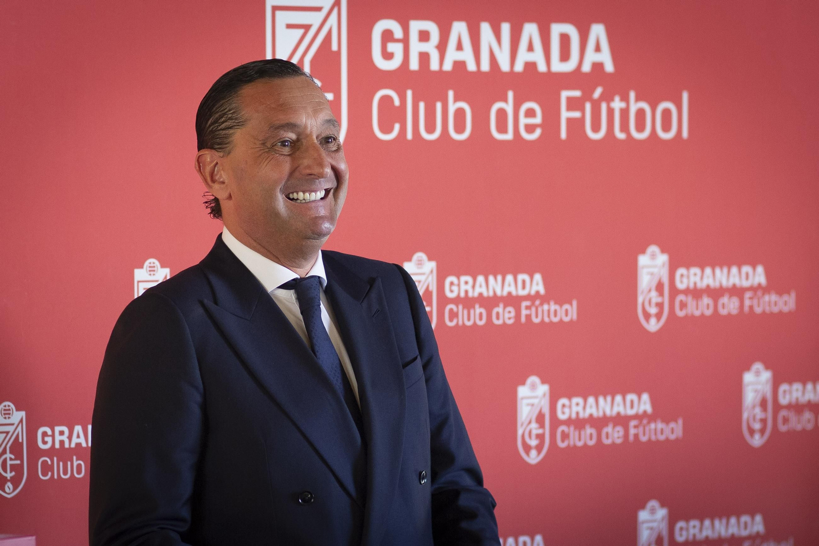 García Amado, en un acto del Granada CF