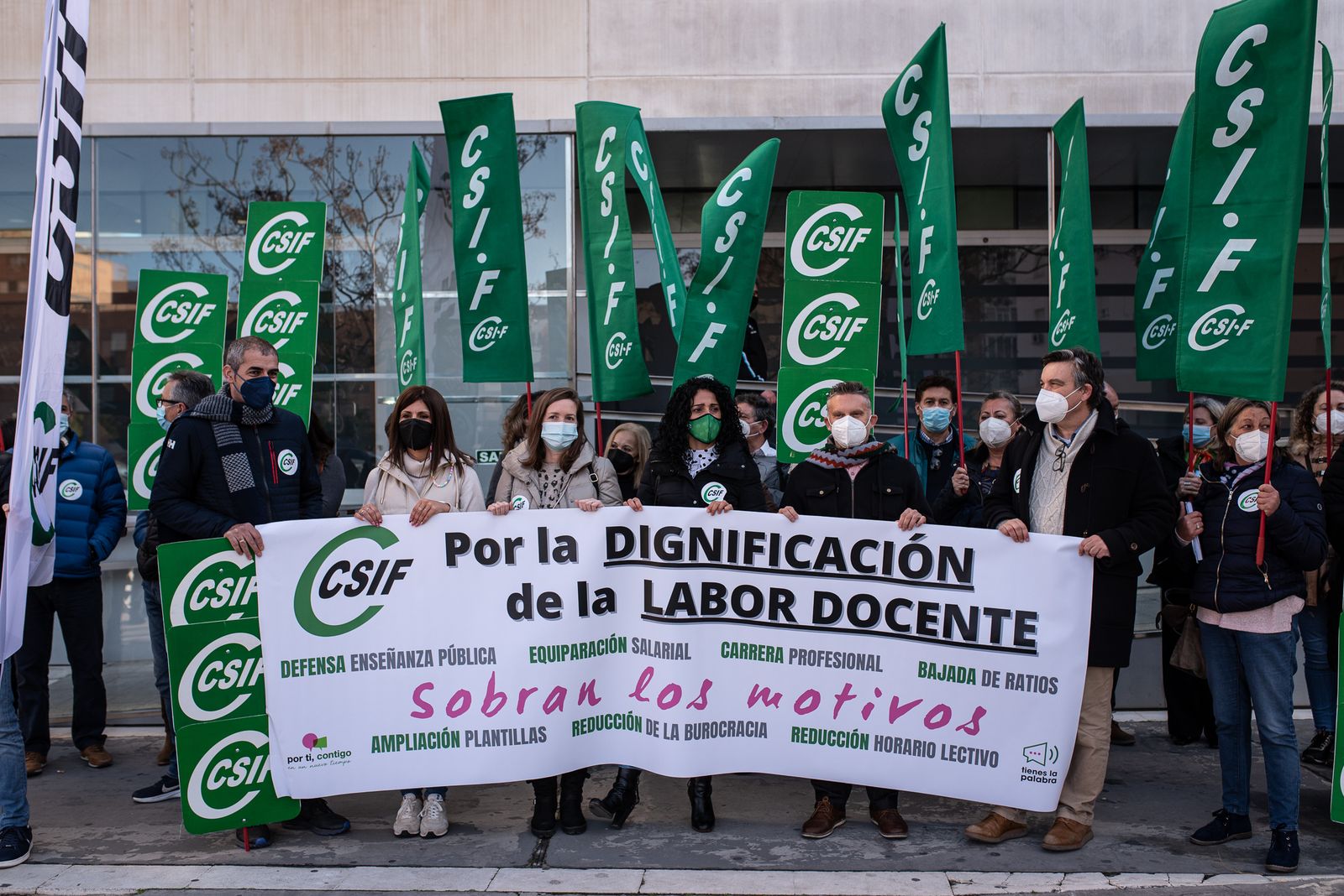 Imágenes del lunes 14 de febrero en Huelva