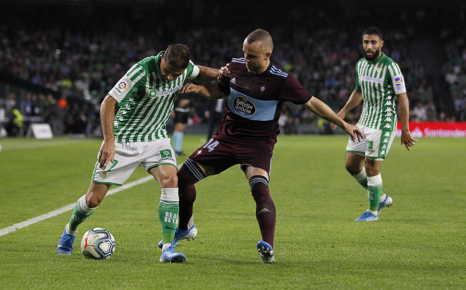 Las imágenes del Betis-Celta