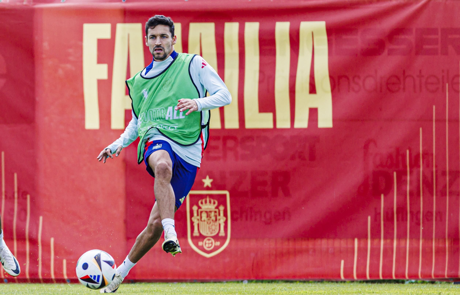 Las fotos de España antes del partido contra Alemania