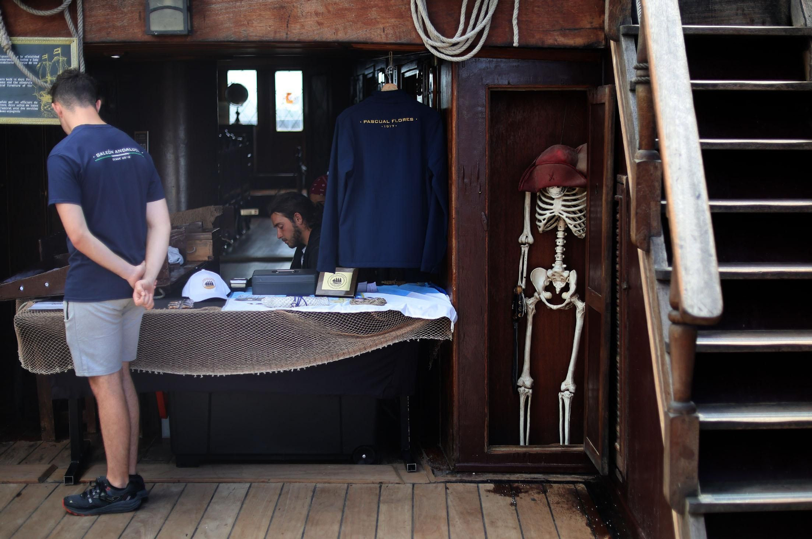 Imágenes del Galeón Andalucía en el Puerto de Huelva