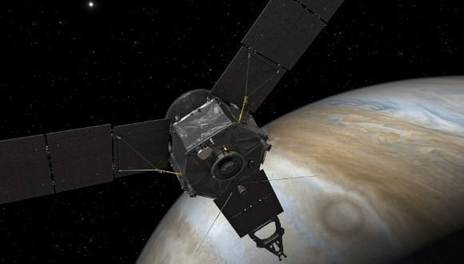 La sonda 'Juno' llega a la órbita de Júpiter para descifrar sus enigmas
