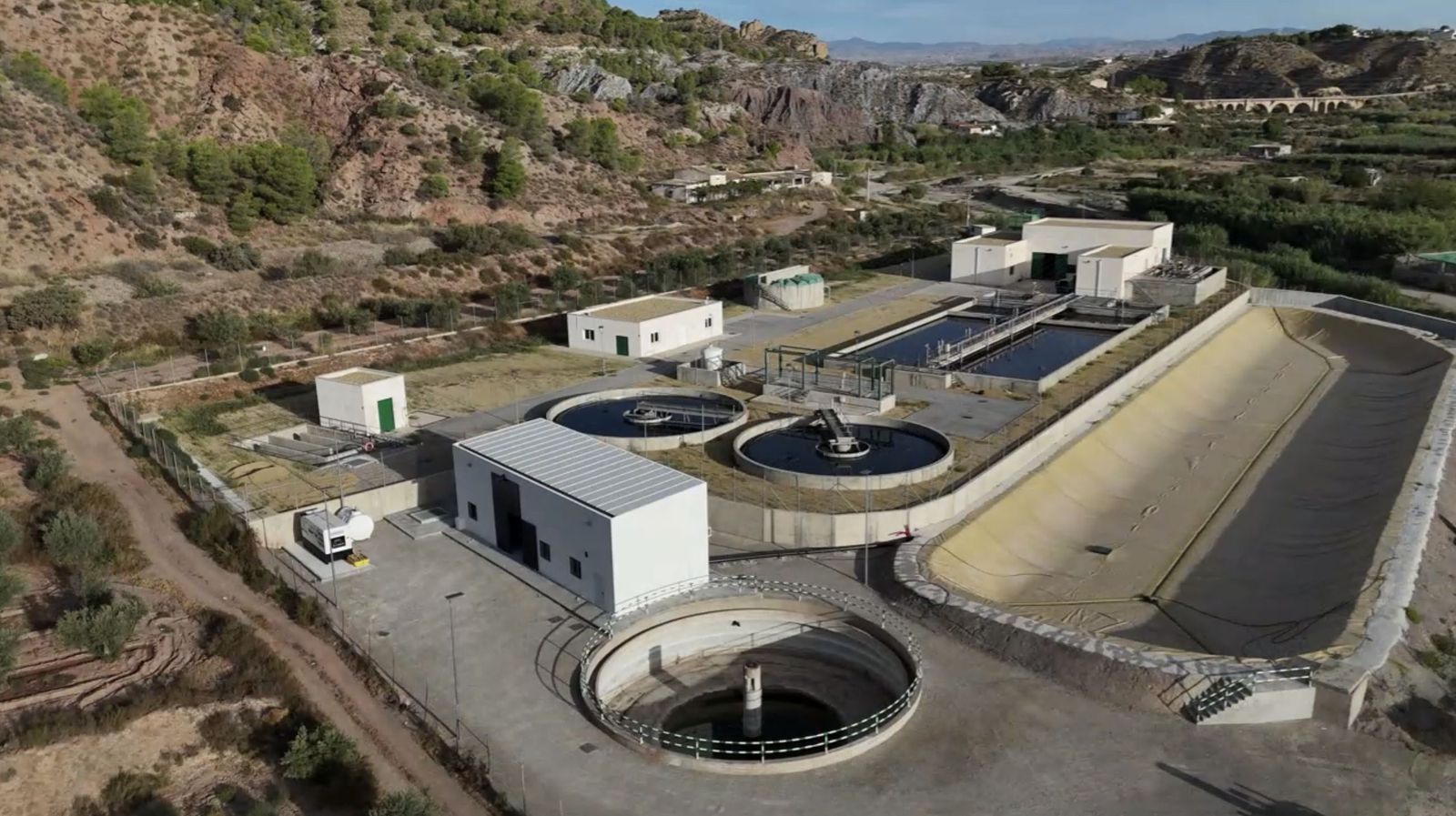 Jarquil completa en Huércal-Overa las obras de regeneración de aguas.