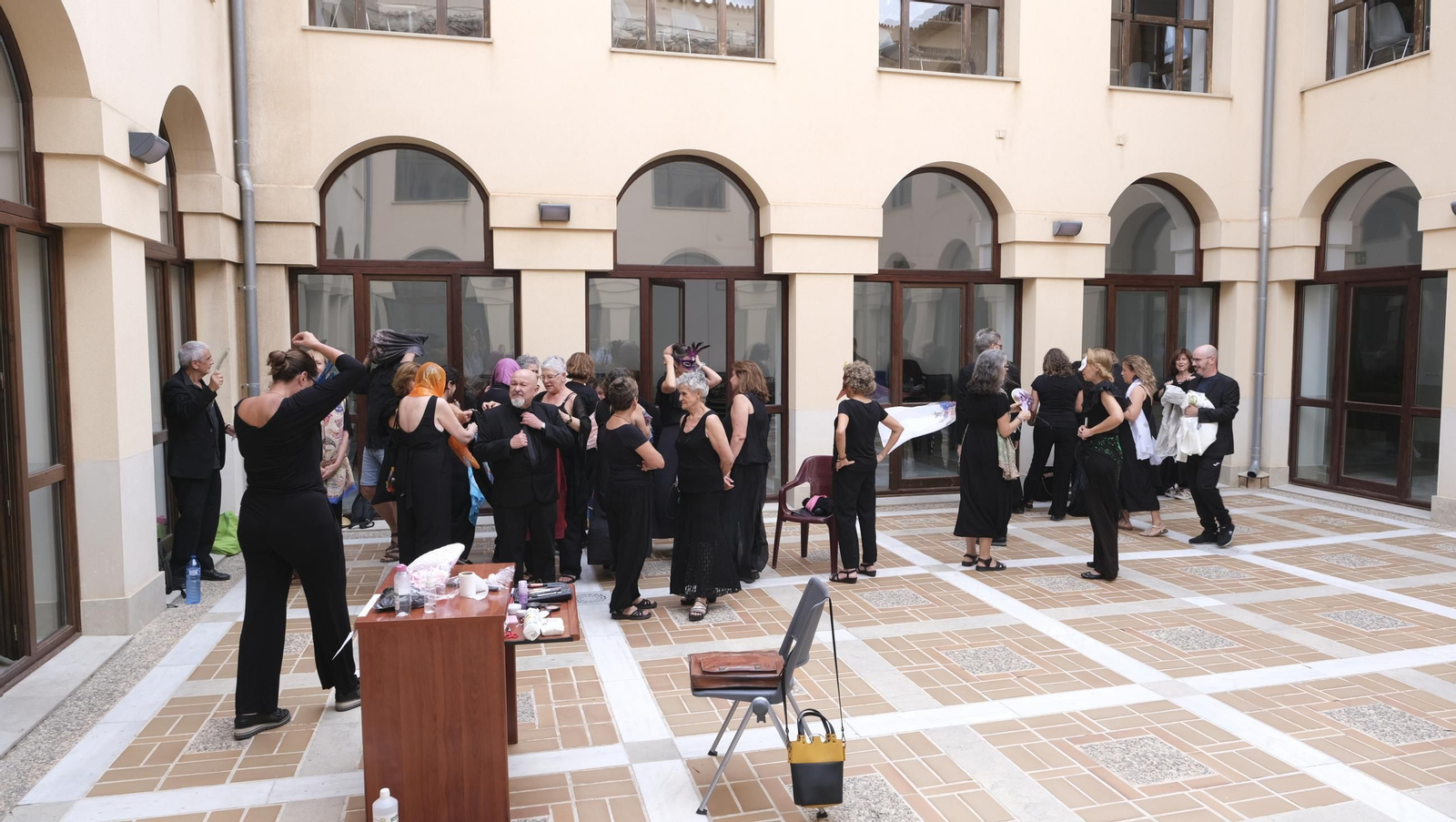Pruebas de vestuario y maquillaje de la ópera del Festival de Vélez Blanco, en imágenes