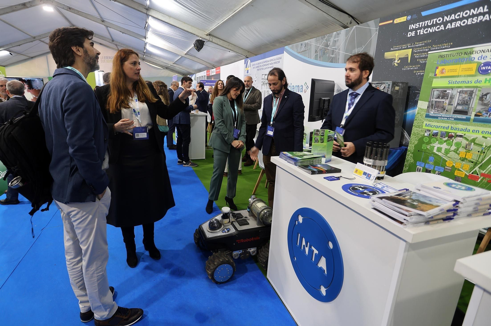 Imágenes del I Congreso Nacional de Hidrógeno Verde H2V celebrado en Huelva