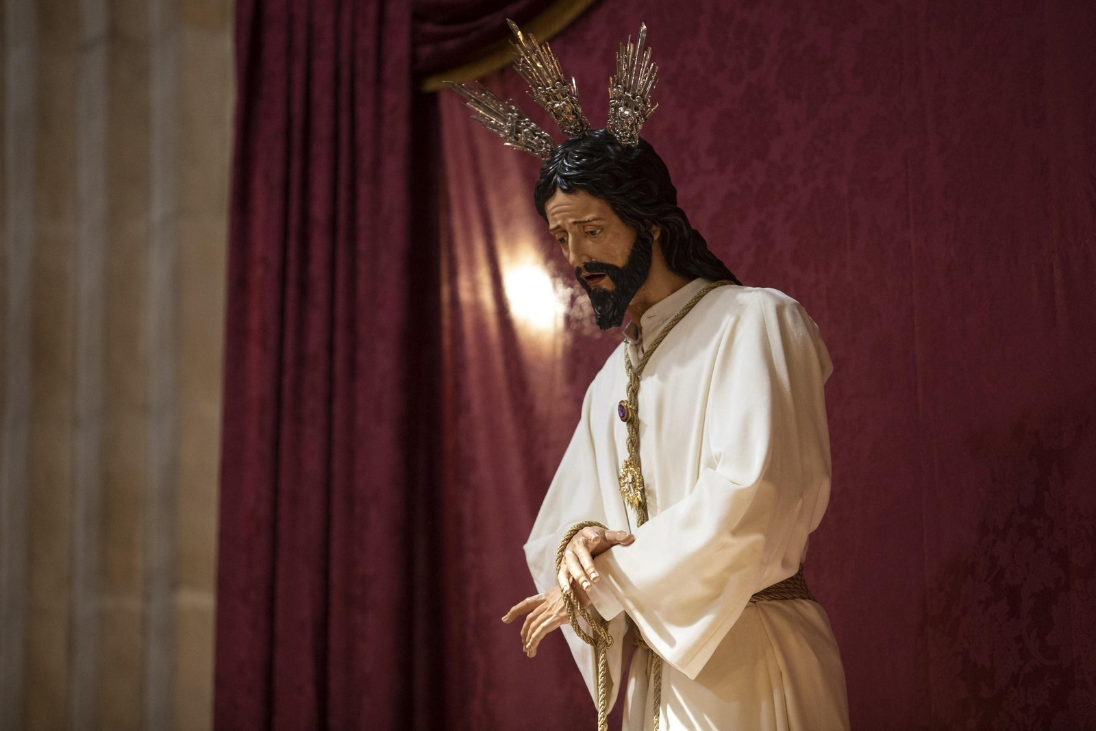 Las imágenes del Cautivo en la parroquia del Sagrario